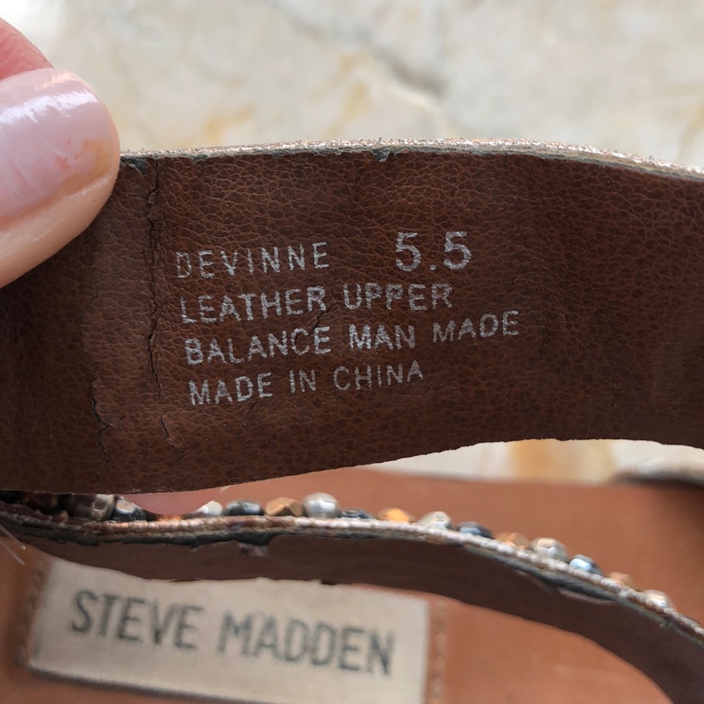 Steve Madden Sandals size 5.5 - Picture 7 of 8
